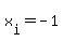 x%5Bi%5D=-1