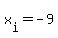 x%5Bi%5D=-9
