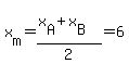 x%5Bm%5D=%28x%5BA%5D%2Bx%5BB%5D%29%2F2=6