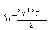 x%5Bm%5D=%28x%5BY%5D%2Bx%5BZ%5D%29%2F2