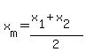 x%5Bm%5D+=+%28x%5B1%5D+%2B+x%5B2%5D%29+%2F+2