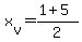 x%5Bv%5D=%281%2B5%29%2F2