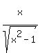 x%5E%22%22%2Fsqrt%28x%5E2-1%29