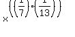 x%5E%28%28%281%2F7%29%2A%281%2F13%29%29%29