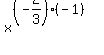 x%5E%28%28-2%2F3%29%2A%28-1%29%29