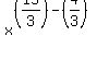 x%5E%28%2815%2F3%29-%284%2F3%29%29