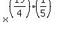 x%5E%28%2819%2F4%29%281%2F5%29%29