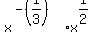 x%5E%28-%281%2F3%29%29%2Ax%5E%281%2F2%29