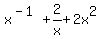 x%5E%28-1%29%2B2%2Fx%2B2x%5E2