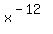 x%5E%28-12%29