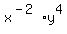 x%5E%28-2%29%2Ay%5E4