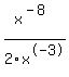 x%5E%28-8%29%2F2x%5E-3