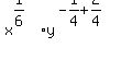 x%5E%281%2F6%29y%5E%28-1%2F4%2B2%2F4+%29