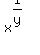 x%5E%281%2Fy%29