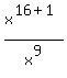 x%5E%2816%2B1%29%2Fx%5E9