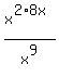x%5E%282%2A8x%29%2Fx%5E9