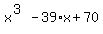 x%5E%283%29-39%2Ax%2B70
