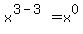 x%5E%283-3%29+=+x%5E0