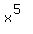 x%5E%285%29