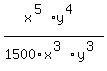 x%5E%285%29y%5E%284%29%2F1500x%5E%283%29y%5E%283%29