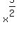 x%5E%285%2F2%29