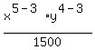 x%5E%285-3%29y%5E%284-3%29%2F1500