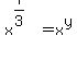 x%5E%287%2F3%29=x%5Ey