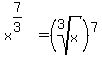 x%5E%287%2F3%29%5E%22%22+=+%28root%283%2Cx%29%29%5E7