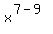 x%5E%287-9%29