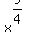 x%5E%289%2F4%29