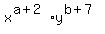 x%5E%28a%2B2%29+%2Ay%5E%28b%2B7%29+