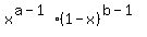 x%5E%28a-1%29%2A%281-x%29%5E%28b-1%29