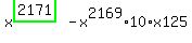 x%5E%28highlight_green%28+2171+%29%29-x%5E2169%2A10%2Ax125