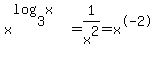 x%5E%28log%283%2Cx%29%29+=+1%2Fx%5E2+=+x%5E-2