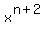 x%5E%28n%2B2%29