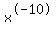 x%5E-10%29%5E2