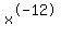x%5E-12