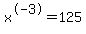 x%5E-3+=+125