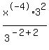 x%5E-4%2A3%5E2%2F3%5E%28-2%2B2%29