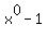 x%5E0-1