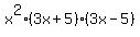 x%5E2%283x%2B5%29%283x-5%29