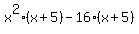 x%5E2%28x%2B5%29-16%28x%2B5%29