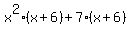 x%5E2%28x%2B6%29%2B7%28x%2B6%29
