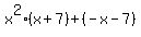 x%5E2%28x%2B7%29%2B%28-x-7%29
