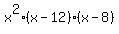 x%5E2%28x-12%29%28x-8%29