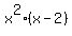 x%5E2%28x-2%29