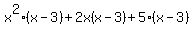 x%5E2%28x-3%29%2B2x%28x-3%29%2B5%28x-3%29