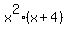 x%5E2%2A%28x%2B4%29