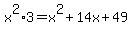 x%5E2%2A3++=x%5E2%2B14x%2B+49