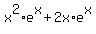 x%5E2%2Ae%5Ex+%2B+2x%2Ae%5Ex